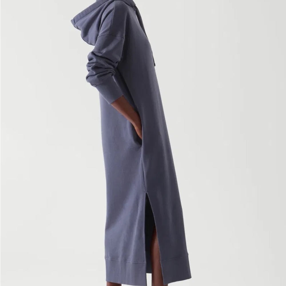COS Relaxed-Fit Maxi Sweatshirt Dress